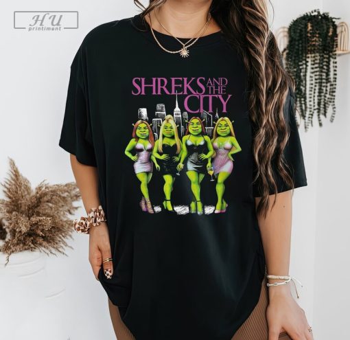 Shreks And The City Shirt, Shrek Funny Trending Shirt, Shrek Face Meme Shirt