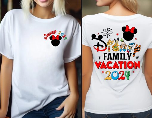 2024 Disneyland Family Vacation Shirt, Disney Family Trip Shirt