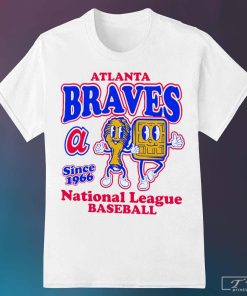 Atlanta Braves National League Baseball Since 1966 Shirt, Atlanta Braves Baseball Shirt