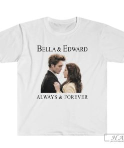 Bella &amp Edward Always and Forever Y2K 2000S 00s Unisex T-Shirt