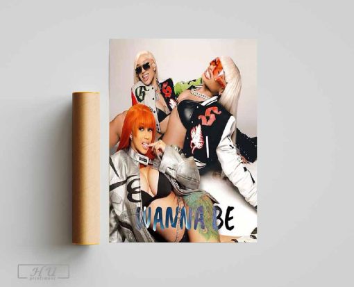 Cardi B To Be Featured On Remix For Glorilla And Megan Thee Stallion's Wanna Be Home Decor, Poster Canvas
