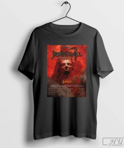 Death To All The Scream Of Perseverance Tour 2024 Poster T-Shirt