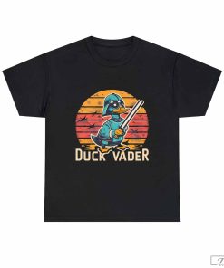 Duck Vader Shirt, Star Wars Parody Shirt, Duck Shirt