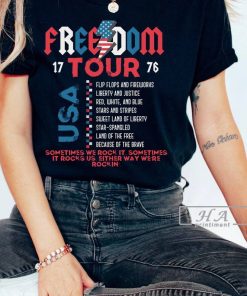 Freedom Day T-shirt , Cool Design America Tour Shirt Sweater