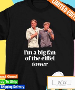 I'm a Big Fan of the Eiffel Tower Jensen Ackles and Misha Collins T-Shirt