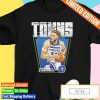 Karl Anthony Towns Minnesota Timberwolves basketball signature graphic T-shirt