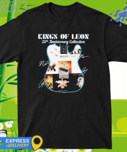 King Of Leon 25th Anniversary Collection Fan Love Signatures T-shirt, hoodie, sweater