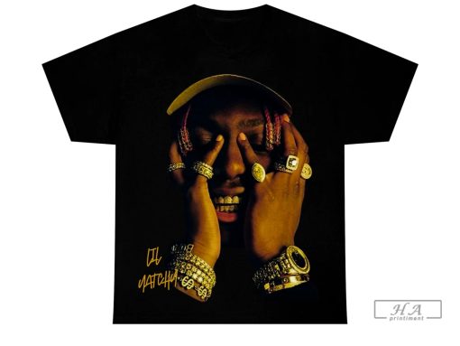 LIL YATCHY T-Shirt, Rap Tee Graphic Hip Hop Vintage Style, Retro 90s Shirt