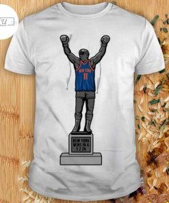 New York Knicks Jalen Brunson 11 Win In 6 5 2 24 Statue Shirt