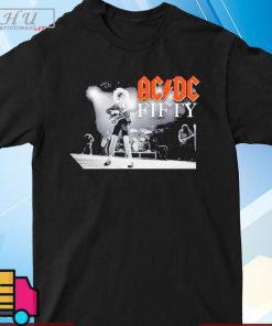 AC DC Band Fifty 50 years of Angus T-Shirt