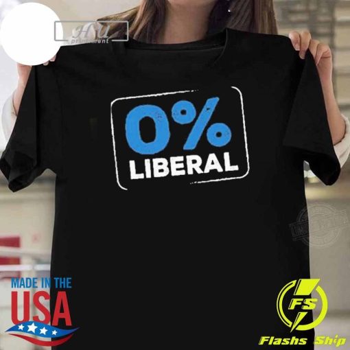 Ihypocrite 0% Liberal T-shirt