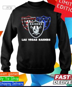 Las Vegas Raiders Logo 4th Of July T-Shirt