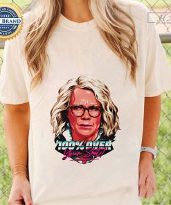 Official Laura Tingle 100 Over Your Shit T-shirt