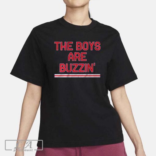 Official New York Hockey The Boys Are Buzzin' Shirt