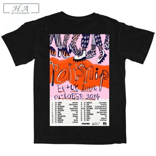 Parsnip EU + UK Tour October 2024 Poster Shirt