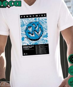 Pennywise European Tour Summer 2024 T-Shirt