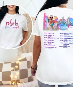 P!nk Tshirt, Pink Fan Lovers Shirt, Pink Tour Tshirt, Concert Tshirt, Summer Carnival 2024 Tshirt, Music Shirt, Trustfall Album Shirt