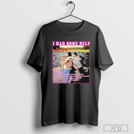 Post Malone I Had Some Help Artist Star T-Shirt