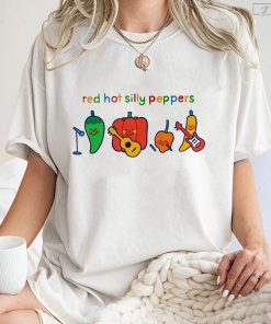 Red Hot Silly Peppers Shirt, Cute Chilli Music Band Tee, Trending Unisex Shirt