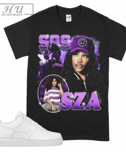 SZA GRAPHIC T-SHIRT, Rare Concert Tee Tour Merch Collectible, Sos Ctrl Beyonce Rihanna Kehlani Doja Cat Ariana Grande Drake Travis Scott