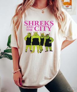 Shreks And The City Shirt, Shrek Face Meme Shirt, Ogre and the City Shreks And The City Tee