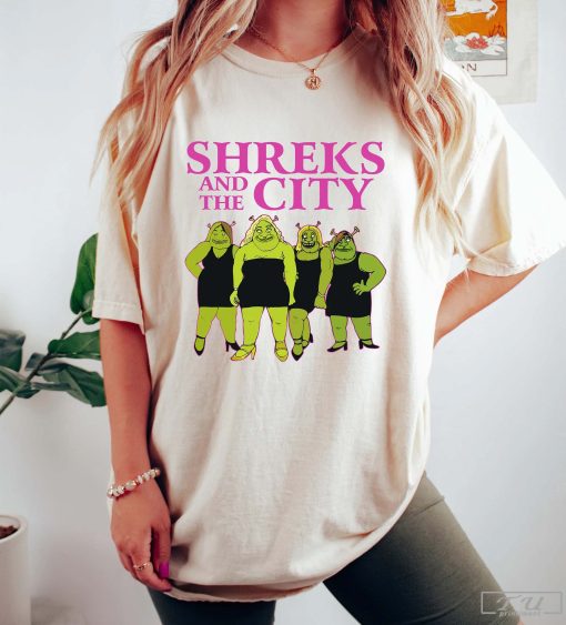 Shreks And The City Shirt, Shrek Face Meme Shirt, Ogre and the City Shreks And The City Tee