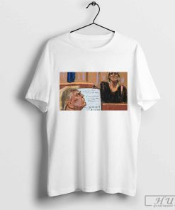 Stormy Daniels finishes testimony, judge again denies Trump lawyers_ mistrial request T-shirt