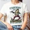 Strawberry Jams But My Glock Don't T-Shirt , Funny Frog T-Shirt, Funny Meme Shirt