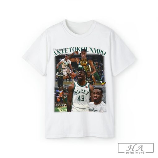 THANASIS ANTETOKOUNMPO Shirt, Basketball shirt, Classic 90s Graphic Tee