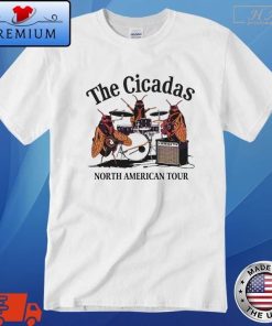 The Cicadas North American Tour 2024 T-shirt