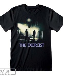 The Exorcist Levitate Black T-Shirt, Vintage Horror Movie Shirt