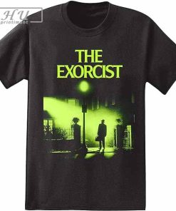 The Exorcist Men's Movie T-Shirt Vintage Movie T-Shirt - Horror Tee