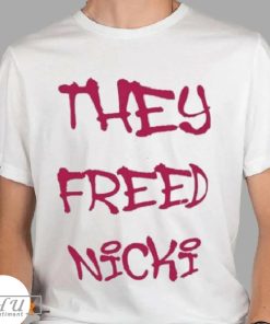 They Freed Nicki T-Shirt, Nicki Minaj Tour Shirt