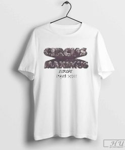 Travisscott Europe Tour 2024 Logo T-Shirt