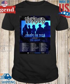 Vended Europe & UK Tour 2024 Shirt