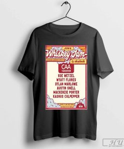 Whiskey Jam x CAA Music Jun 5, 2024 Skydeck on Broadway Poster Shirt