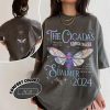 Icada Reunion Summer 2024 Comfort Colors Shirt, Cicada Concert TShirt, Cicada Invasion, Nature Lover Gift