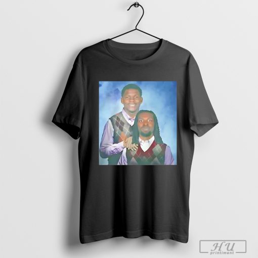 Anthony Edwards Minnesota and Naz Reid Step Brothers shirt