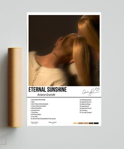Ariana Grande Eternal Sunshine Album Poster, Album Cover