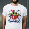 Baby Yoda America 4th of July Shirt, Star Planet Hero Shirt, Independence Day Gift