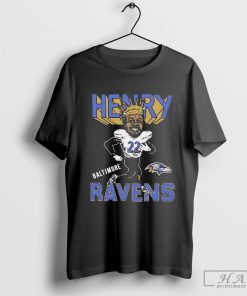 Baltimore Ravens Derrick Henry 2024 T-Shirt