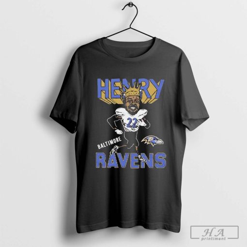 Baltimore Ravens Derrick Henry 2024 T-Shirt