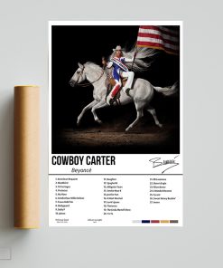 Beyoncé - Cowboy Carter Poster, Cowboy Carter Tracklist, Beyoncé Album, Album Cover Poster, Home Decor