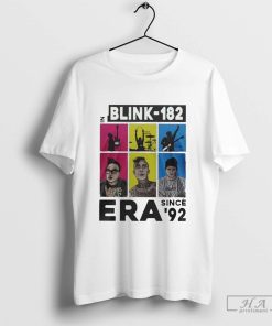 Blink-182 in Era Since ’92 Crappy Punk Rock 2024 Unisex T-Shirt