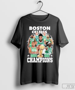 Boston Celtics 2024 NBA Champions logo shirt