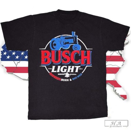 Busch Light Midwest Born And Brewed T-Shirt