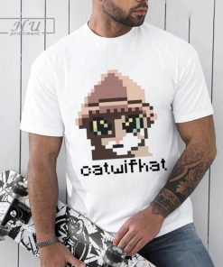 Catwifhatsolana Full Pixel Catwifhat T-Shirt