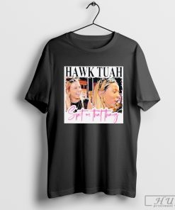 Design Hawk Tauh Spit On That Thang Funny Hawk Tauh Girl Meme 2024 Classic T-shirt