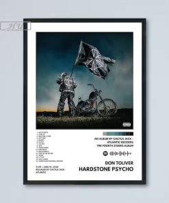 Don Toliver - Hardstone Psycho Album Poster, Album Cover Poster, Wall Decor, Poster Design, Music Poster, Music Fan Art