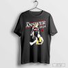 Donald Trump Vs Joe Biden The Answer 2024 T-Shirt